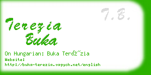 terezia buka business card